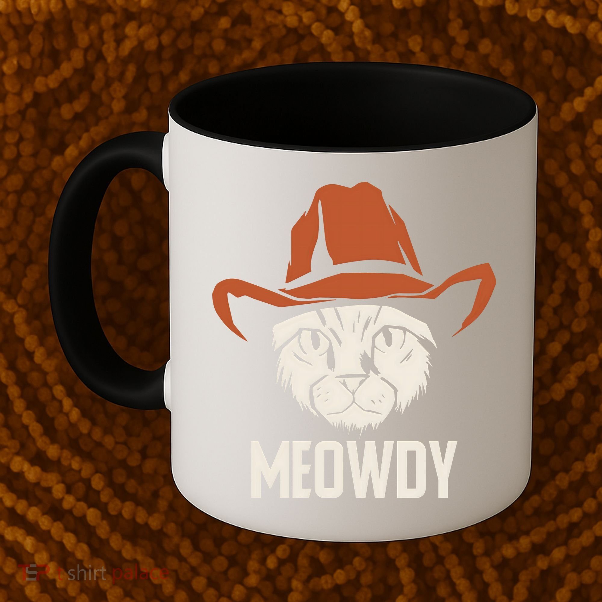 Meowdy Funny Cat Cowboy Coffee Mug