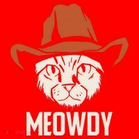 Meowdy Funny Cat Cowboy Santa Hat thumb 1