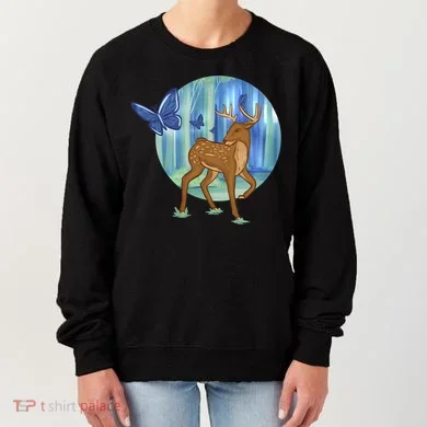Magic Forest Deer Women's Sweatshirt