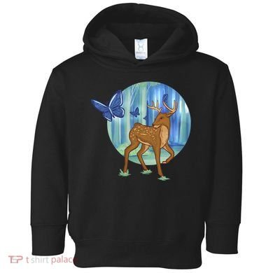 Magic Forest Deer Toddler Hoodie