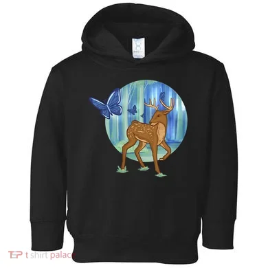 Magic Forest Deer Toddler Hoodie