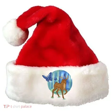 Magic Forest Deer Santa Hat
