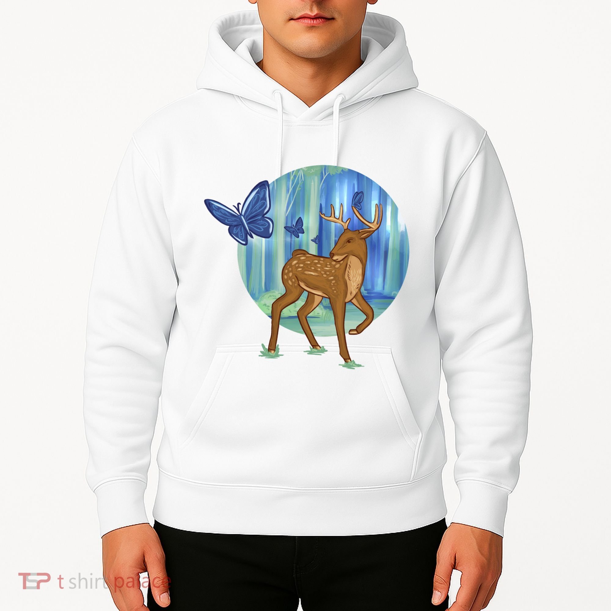 Magic Forest Deer Hoodie