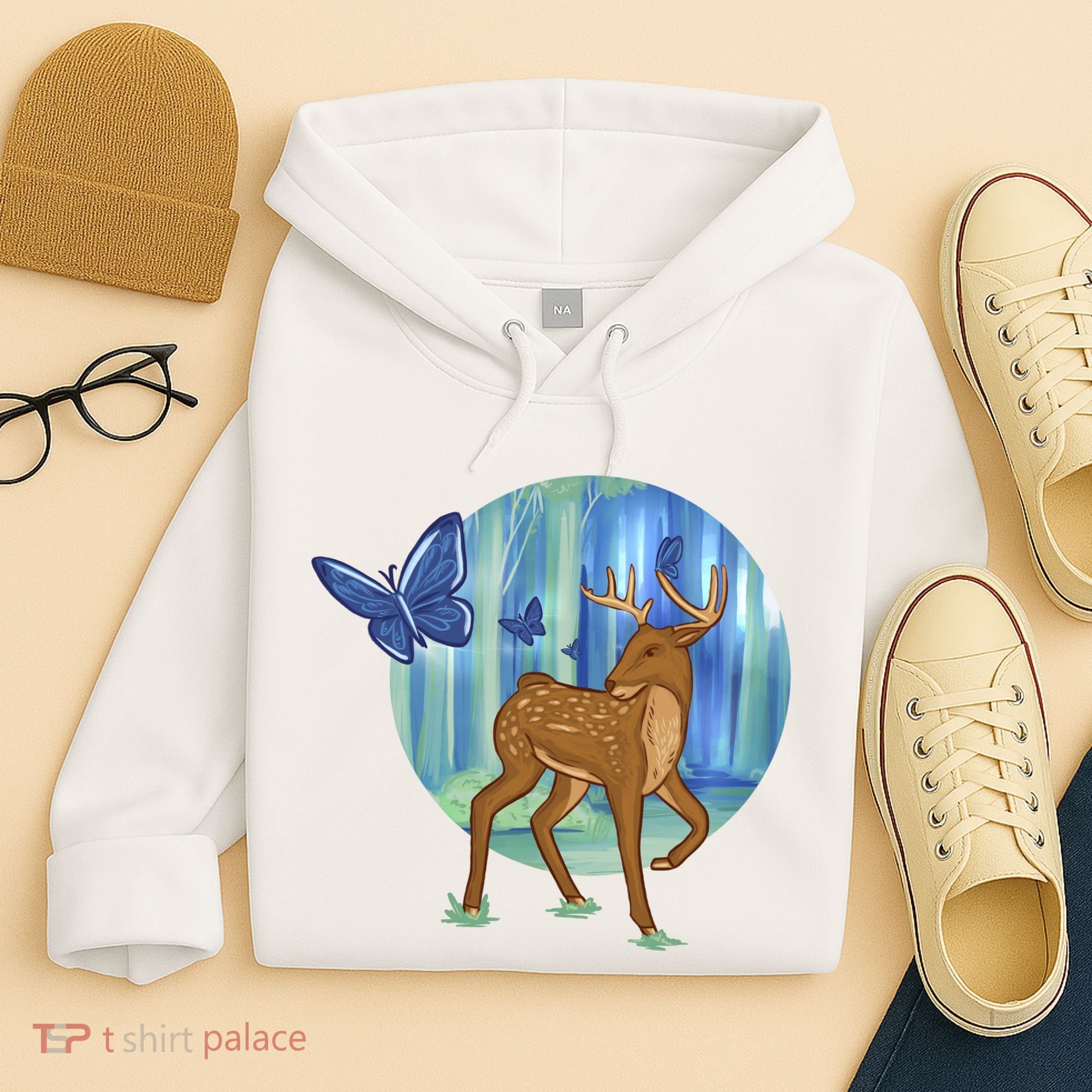 Magic Forest Deer Hoodie