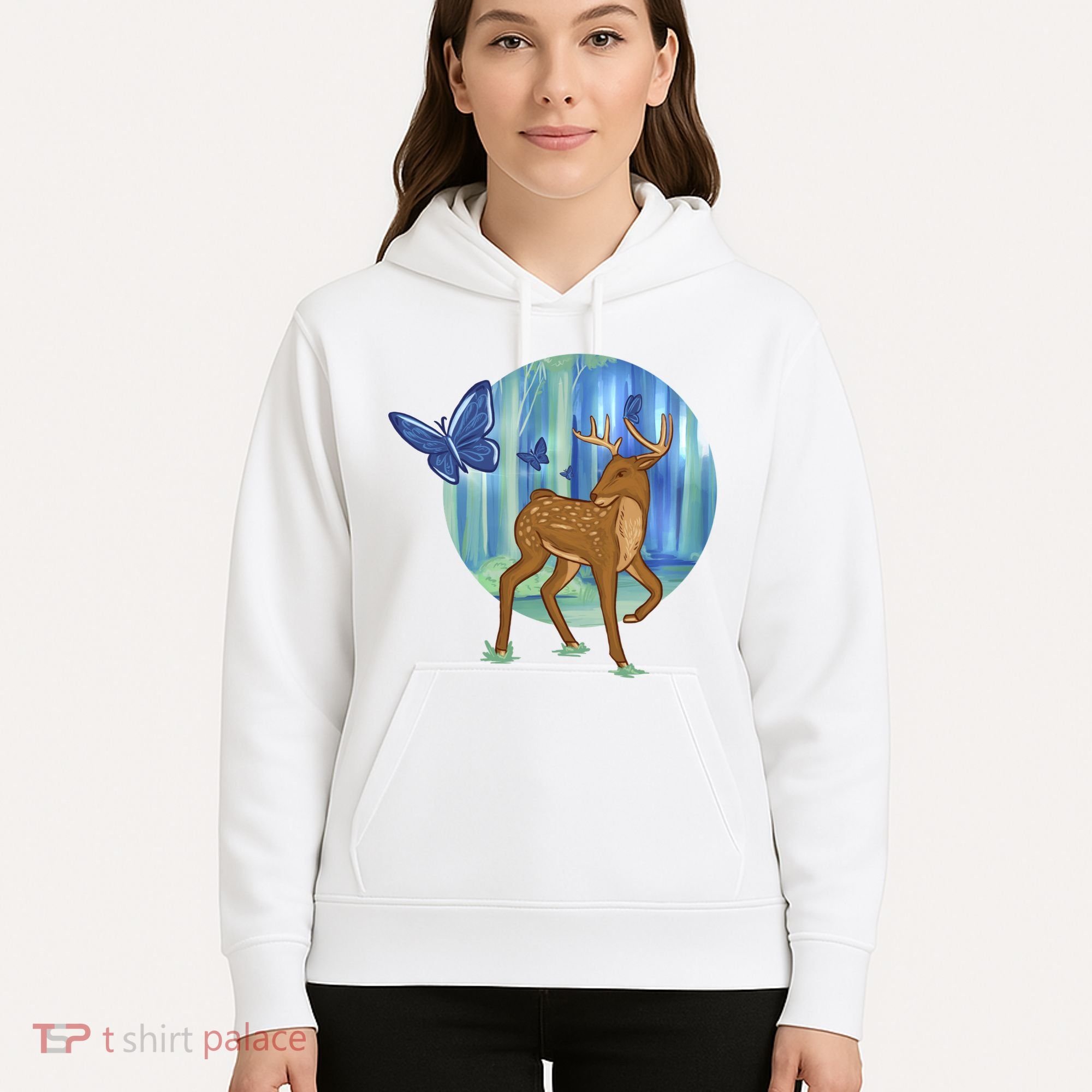 Magic Forest Deer Hoodie