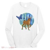 Magic Forest Deer Long Sleeve Shirt thumb 0