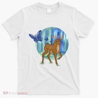 Magic Forest Deer T-Shirt thumb 0