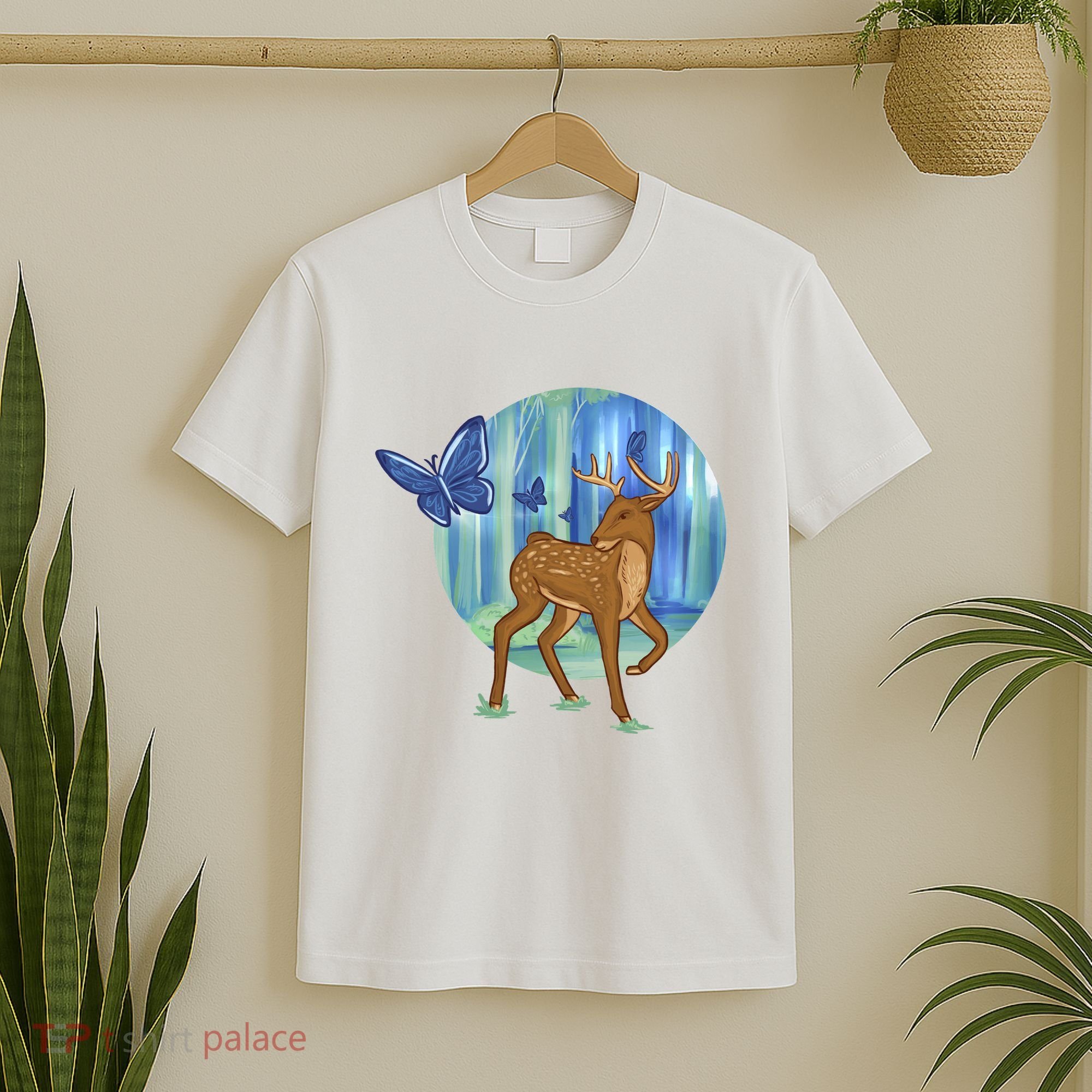 Magic Forest Deer T-Shirt