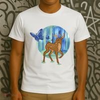 Magic Forest Deer T-Shirt thumb 3