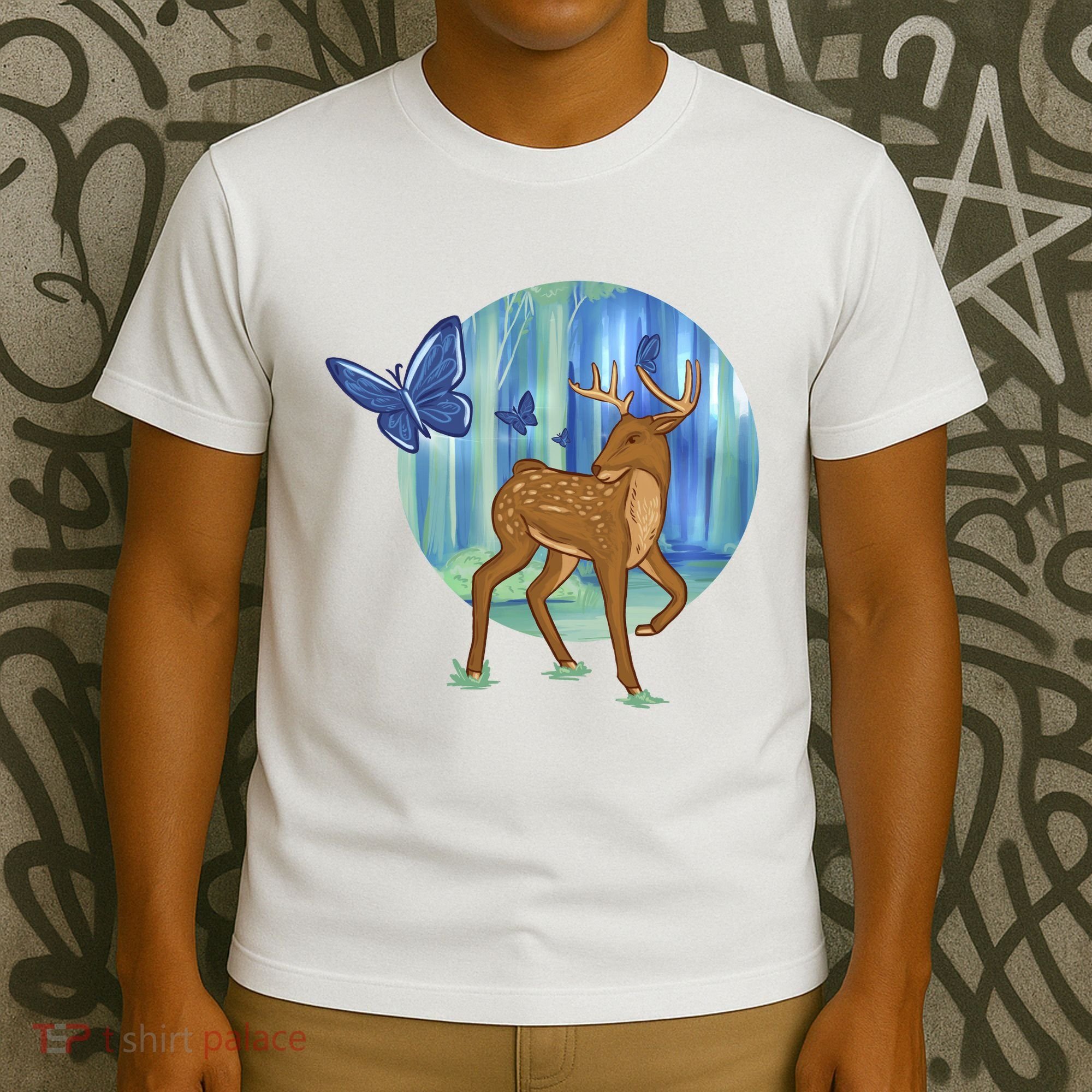 Magic Forest Deer T-Shirt