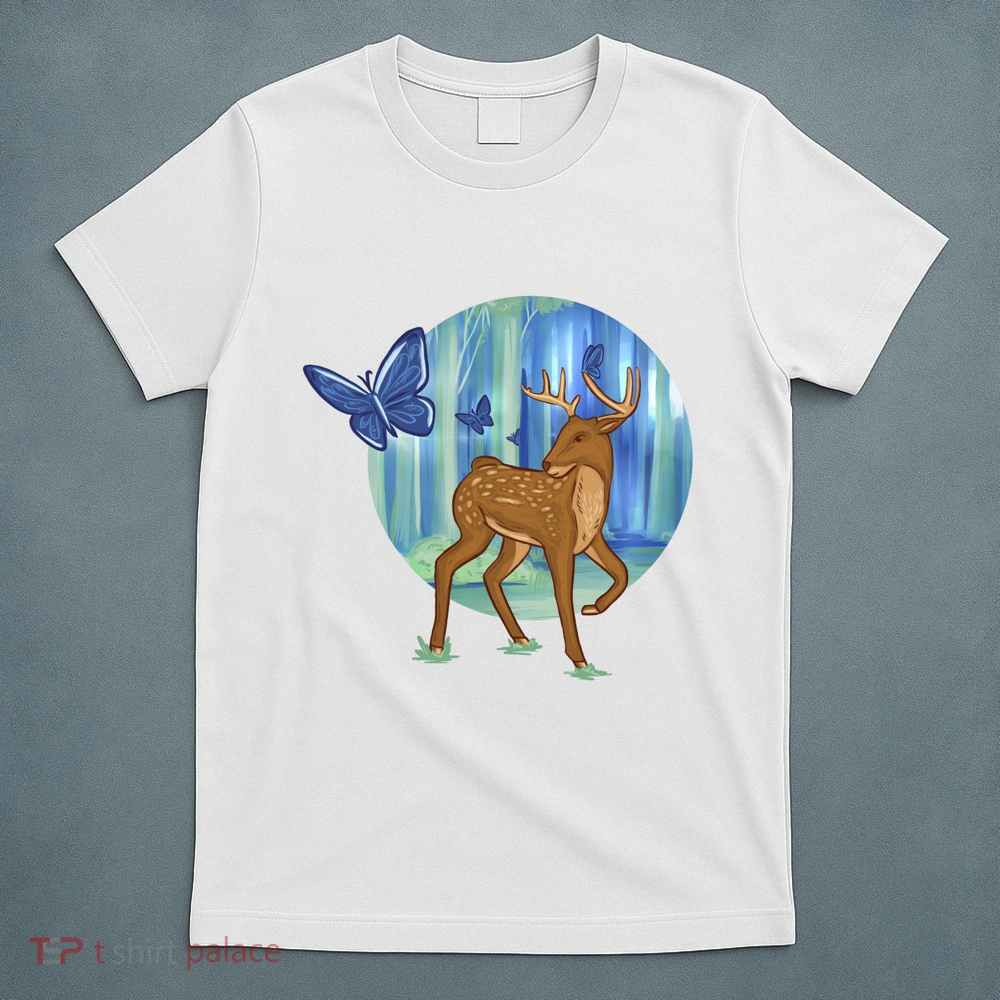 Magic Forest Deer T-Shirt