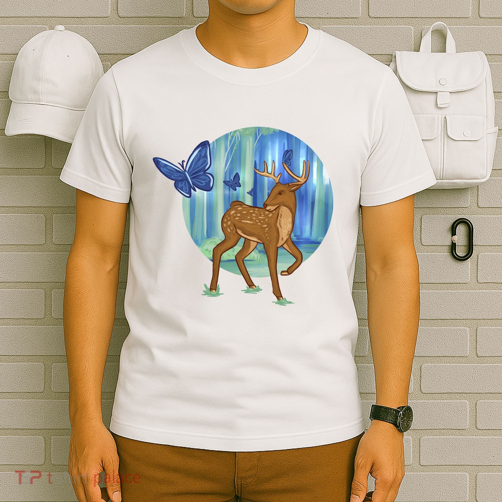 Magic Forest Deer T-Shirt