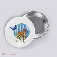 Magic Forest Deer Button thumb 0