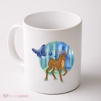 Magic Forest Deer Coffee Mug thumb 0
