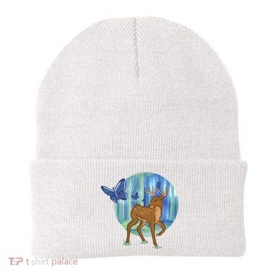 Magic Forest Deer Beanie