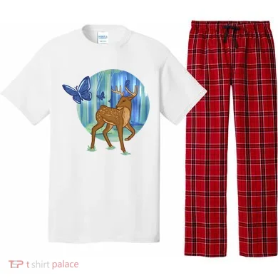 Magic Forest Deer Pajama Set