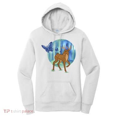 Magic Forest Deer Women's Hoodie