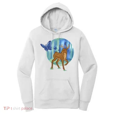 Magic Forest Deer Women's Hoodie