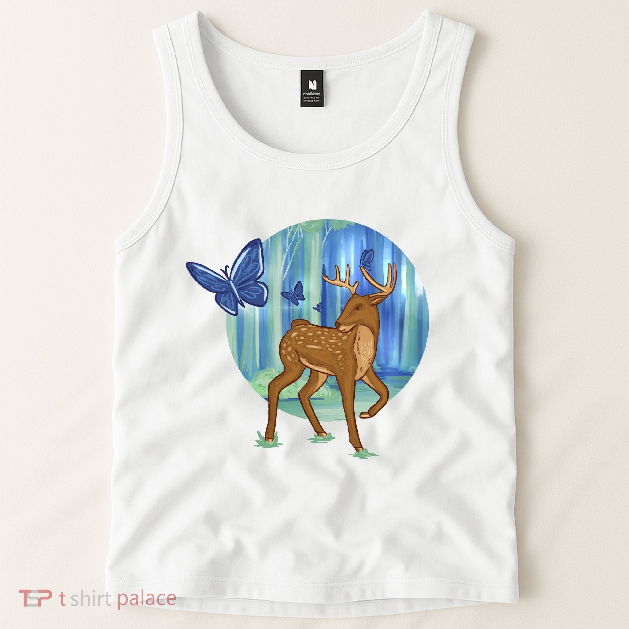 Magic Forest Deer Tank Top