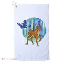 Magic Forest Deer Golf Towel thumb 0