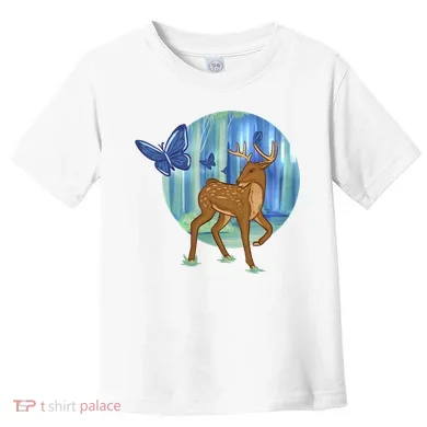 Magic Forest Deer Toddler T-Shirt