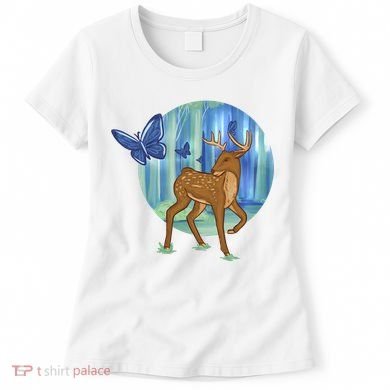 Magic Forest Deer Women's T-Shirt
