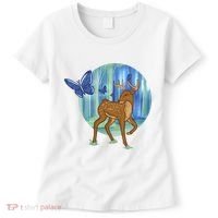 Magic Forest Deer Women's T-Shirt thumb 0