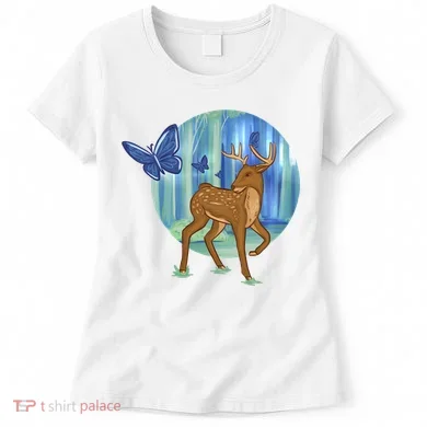 Magic Forest Deer Women's T-Shirt