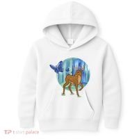 Magic Forest Deer Kids Hoodie thumb 0