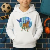 Magic Forest Deer Kids Hoodie thumb 2