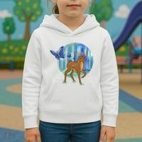 Magic Forest Deer Kids Hoodie thumb 3