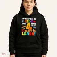 My First Day Of Pre K I Am 4 Years Old Gift Hoodie thumb 5