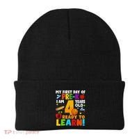 My First Day Of Pre K I Am 4 Years Old Gift Beanie thumb 0