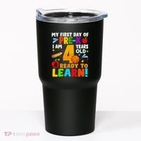 My First Day Of Pre K I Am 4 Years Old Gift Tumbler thumb 0