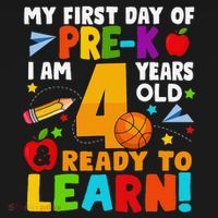 My First Day Of Pre K I Am 4 Years Old Gift Baby Bodysuit thumb 2