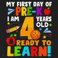 My First Day Of Pre K I Am 4 Years Old Gift Hat thumb 2