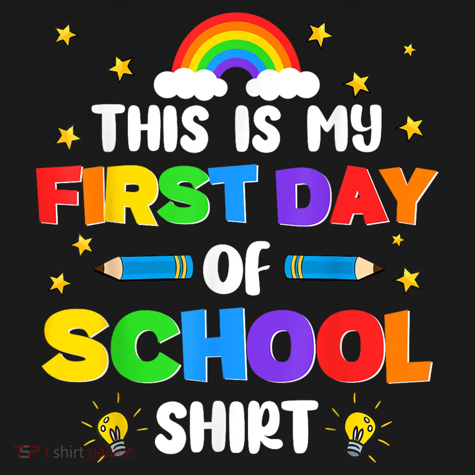 My First Day Of School PreK Preschool Kindergarten 1st Grade Backpack