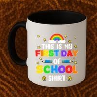 My First Day Of School PreK Preschool Kindergarten 1st Grade Coffee Mug thumb 2