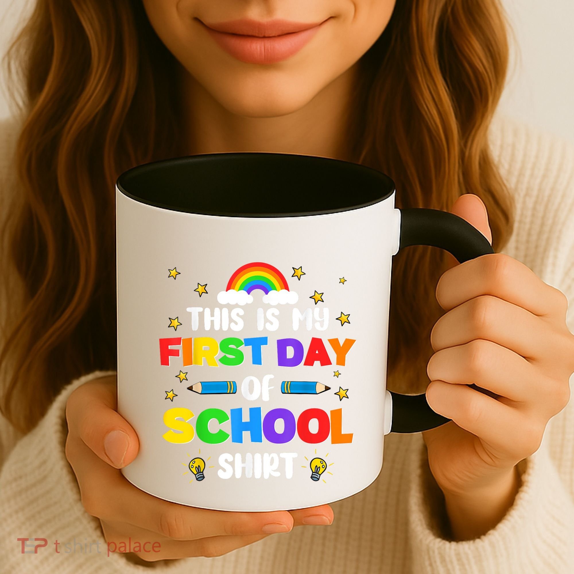 My First Day Of School PreK Preschool Kindergarten 1st Grade Coffee Mug