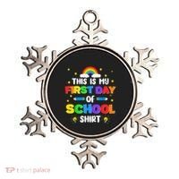 My First Day Of School PreK Preschool Kindergarten 1st Grade Ornament thumb 0