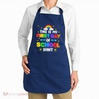 My First Day Of School PreK Preschool Kindergarten 1st Grade Apron thumb 2