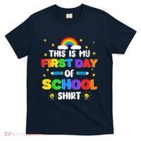 My First Day Of School PreK Preschool Kindergarten 1st Grade T-Shirt thumb 0