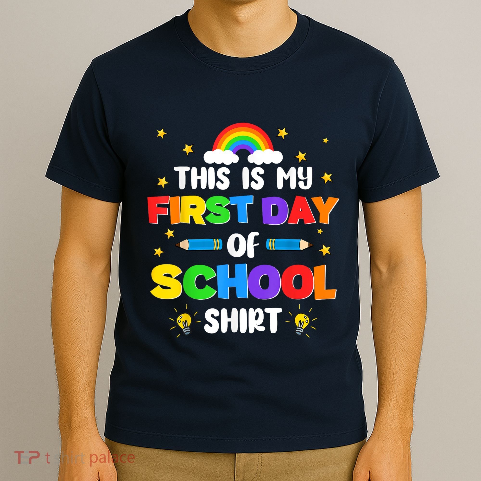 My First Day Of School PreK Preschool Kindergarten 1st Grade T-Shirt