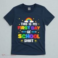 My First Day Of School PreK Preschool Kindergarten 1st Grade T-Shirt thumb 5