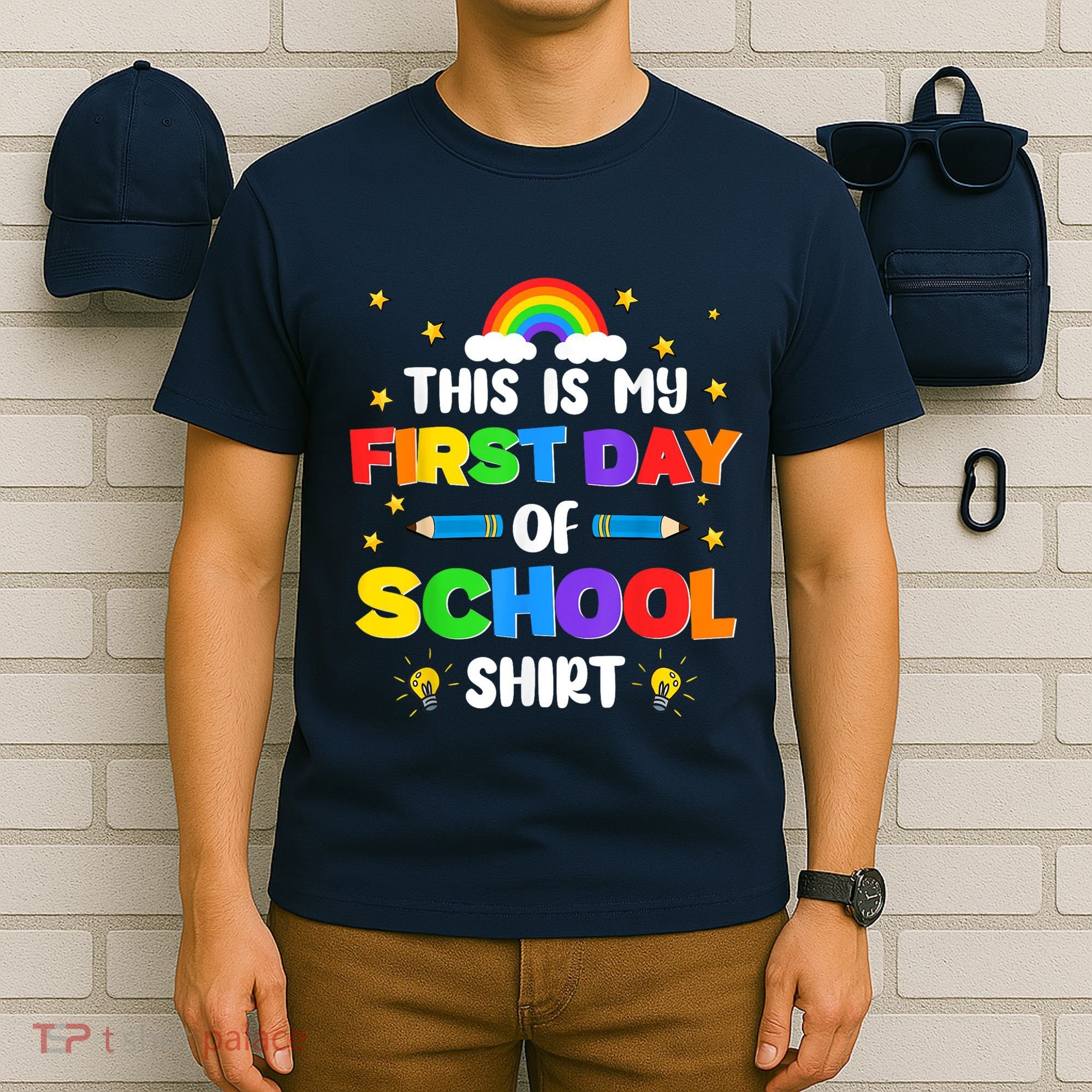 My First Day Of School PreK Preschool Kindergarten 1st Grade T-Shirt