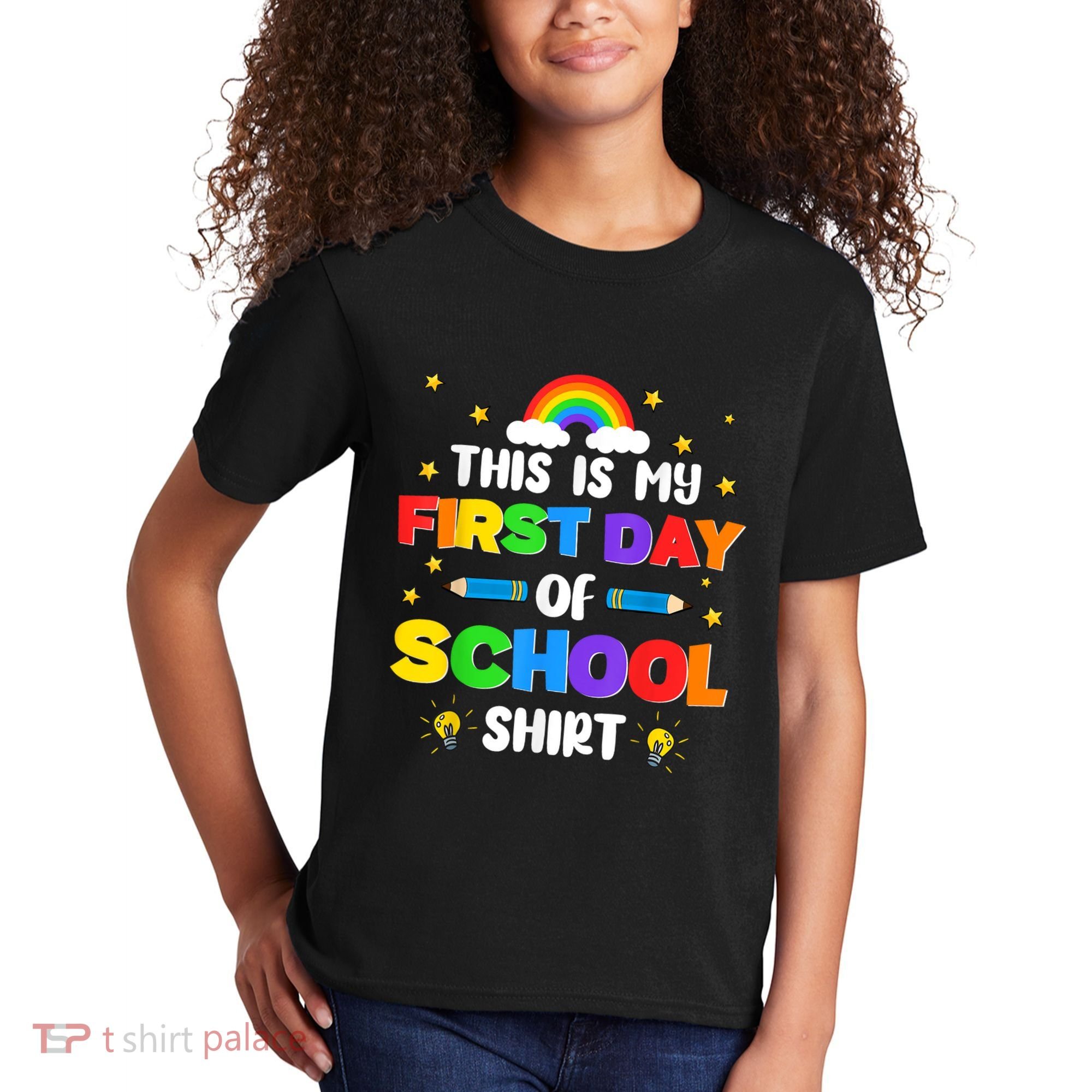 My First Day Of School PreK Preschool Kindergarten 1st Grade Kids T-Shirt