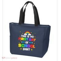 My First Day Of School PreK Preschool Kindergarten 1st Grade Tote Bag thumb 3