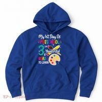 My First Day Of Preschool 3 Years Old Back To School Hoodie thumb 0