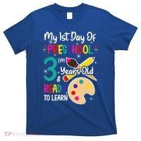 My First Day Of Preschool 3 Years Old Back To School T-Shirt thumb 0