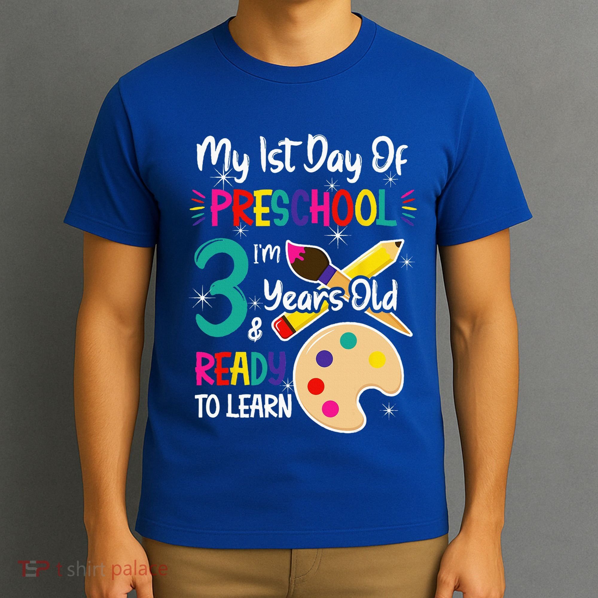 My First Day Of Preschool 3 Years Old Back To School T-Shirt